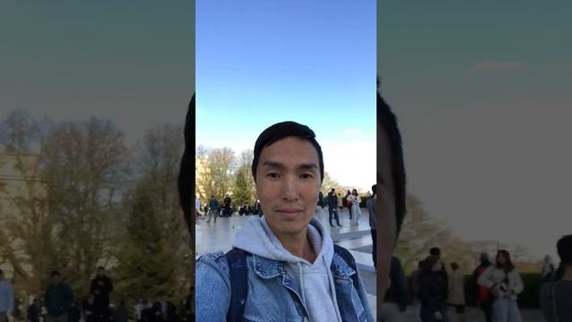 На площади Трокадеро в Париже. Франция/On the Trocadero square in Paris. France. 2