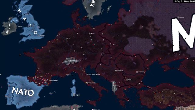 Soviet Return in Modern Day! | HOI4 WW3 Timelapse смотреть онлайн