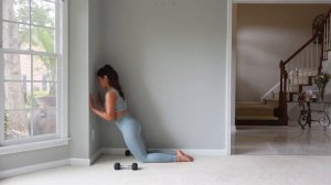 Wall Pilates Challenge- Upper Body- Day 2 & 19 Wall Pilates Workout