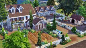 ОСЕННИЙ СЕМЕЙНЫЙ ДОМ ФЕРМА | THE SIMS 4 Строительство| Mulena Sims 4