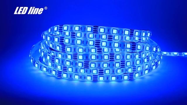 Taśma LED 300 SMD 5060 RGB смотреть онлайн