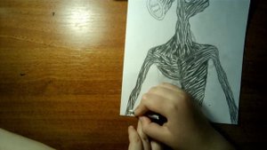 Рисую Сиреноголового
