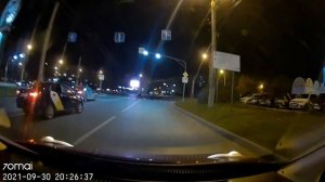 70mai Dash Cam A400: пример ночной съемки