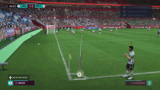 FIFA 23 - Argentina Vs. Mexico - Qatar World Cup Match - Messi Last minute GOAL- 4k смотреть онлайн