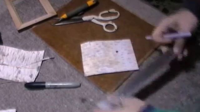 Выжигание по бересте Часть1