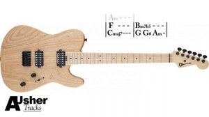 RnB Soul Funk Jam A minor | Guitar Backing Track