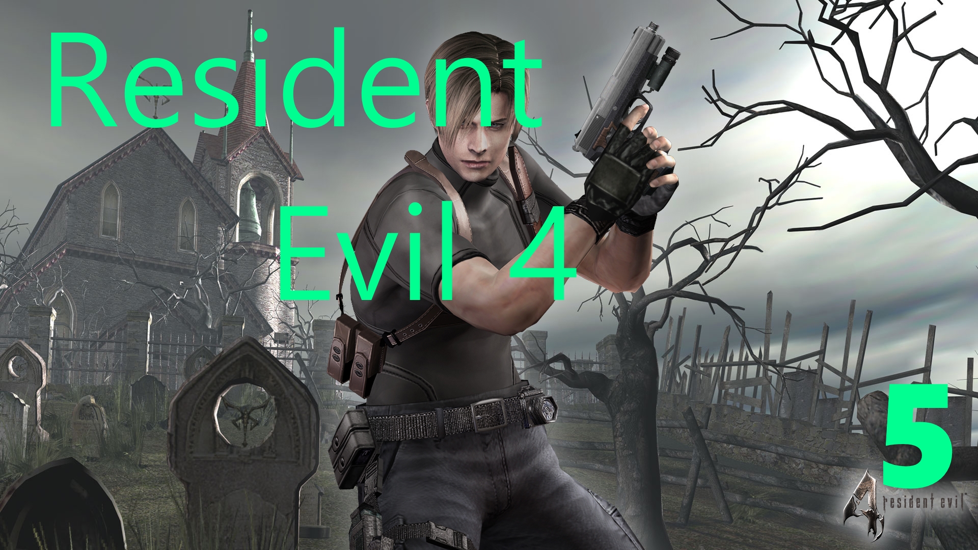 Resident Evil 4 HD Vs Леон С.Кеннеди [Часть 5]