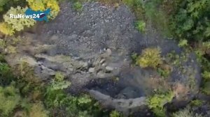 Оползень в Сочи разрушил коттеджный поселок