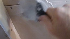 Как зашпаклевать стык без "серпянки"