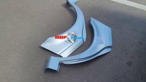 Бмв е39 арки задних крыльев ремонтный металл оцинкованный bmw 5 e39 седан 39 универсал МирКузова