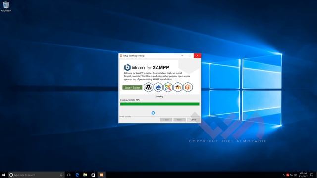 Installing XAMPP and Bitnami WordPress Add-On смотреть онлайн
