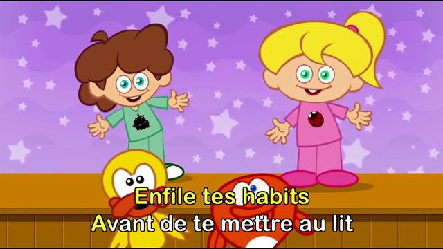 Apprendre à s'habiller - Comptine éducative pour enfants avec les p'tits z'amis смотреть онлайн