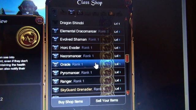 AQW how to get oracle class for free tutorial (easy and fast) смотреть онлайн