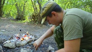 КУРИЦА В КОСТРЕ и в фольге, BERGoMOD 2