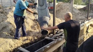 ЗАЛИВАЕМ ФУНДАМЕНТ ПОД ЗАБОР