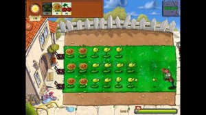 Растения против зомби (Plants vs Zombies) Прохождение  главы 1 (1—5 уровни)