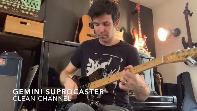 Gemini Suprocaster vs Alnico 5 bridge смотреть онлайн
