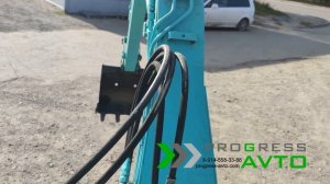 Японский экскаватор KUBOTA KH-8 с объёмом ковша 0.1 куб м видео обзор характеристик "PROGRESS-AVTO"