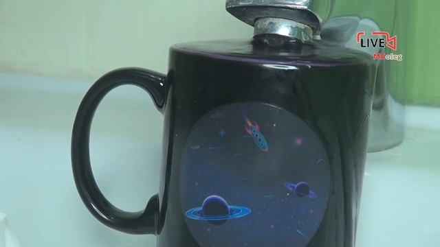 Кружка хамелеон космос: планеты, звезды и ракета. Как работает? Появление рисунка. смотреть онлайн