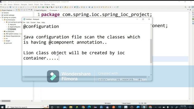 How to setup java configuration file for spring ioc container in spring app ? #java #spring смотреть онлайн