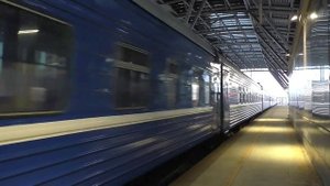 Электровоз ЧС7-247 (ТЧЭ-33) со скорым поездом "Славянский экспресс" №004Б Брест - Москва.