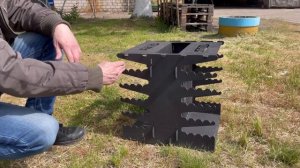 Вертикальныйи мангал VESUVI "ECO". В чем особенность?