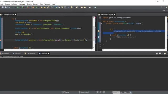 1. Sockets UDP en Java смотреть онлайн