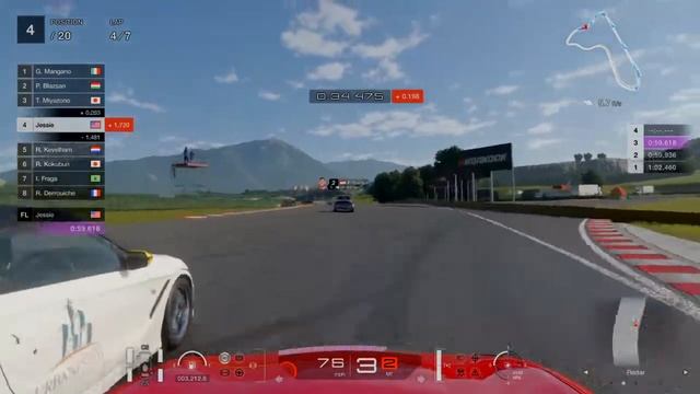Gran Turismo 7 Kei cup. Lago Maggiore in the Suzuki Cappuccino. смотреть онлайн