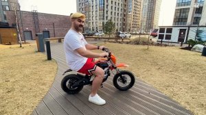 БЕШЕНЫЙ ЭЛЕКТРОБАЙК // Компактный кроссовый электромотоцикл White Siberia WS SOCHI 1300W