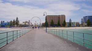 Glenelg Beach, Adelaide 4K | Virtual Walk Tour - 60fps Adelaide City | Australia