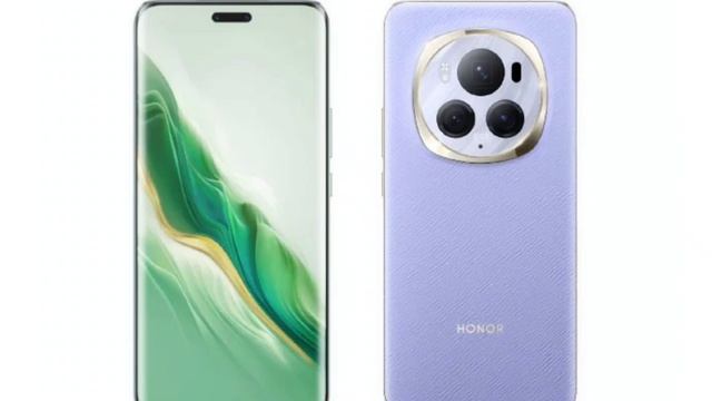 Honor Magic 6 Pro purple color variant  live images surface ahead of launch.