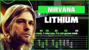 Nirvana - Lithium | Разбор песни на гитаре | Табы, аккорды