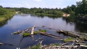 Поездка через доисторический мост во Фролищах