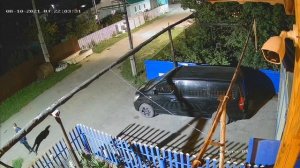 Hiwatch ColorVu, режим съёмки - ночной. Модель камеры DS-T200L, объектив 2.8. Угол обзора 95 гр.