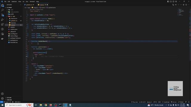 Creating a Snake Game in React | Fun and Challenging JavaScript Project!