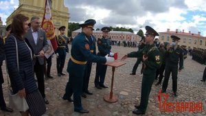 ПЕРВОКУРСНИКИ САНКТ-ПЕТЕРБУРГСКОГО ВОЕННОГО ИНСТИТУТА РОСГВАРДИИ ПРИНЯЛИ ВОЕННУЮ ПРИСЯГУ