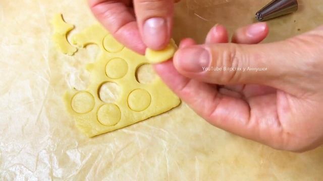 Песочное печенье с разными начинками Рецепт красивого песочного печенья