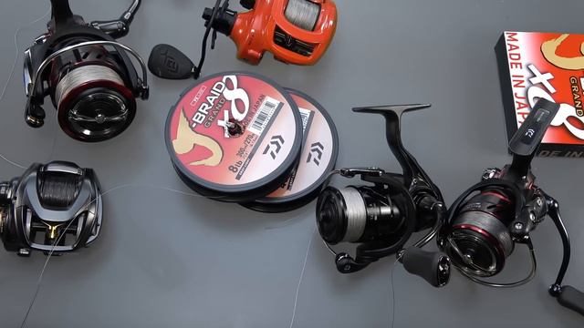 New Power Pro Super Slick V2 or Daiwa J Braid Grand BOTH GREAT SO FAR смотреть онлайн