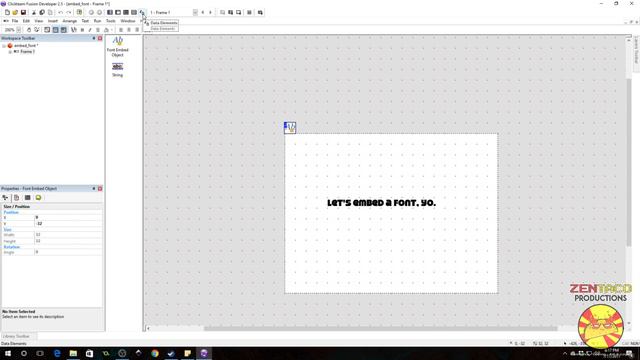 How to Embed a Font in Clickteam Fusion 2.5 Tutorial смотреть онлайн