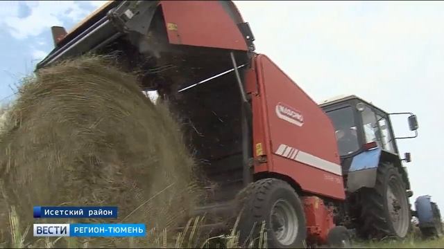 Техника DEUTZ-FAHR вышла на поля Исетского района Тюменской области смотреть онлайн