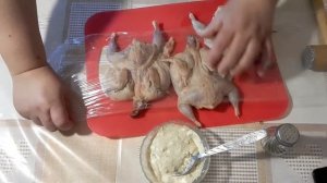 Вкусная перепёлка в духовке