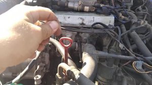 Замена свечей зажигания. Passat b3. VW