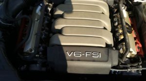 AUDI V6 3.2 (CALA) - работа двигателя на холодную