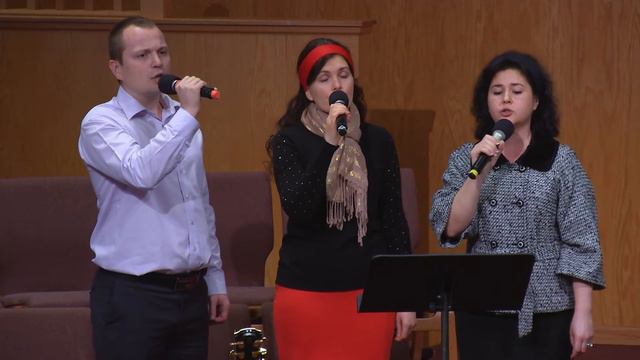 14 Февраля 2016г - Пение "Тебе пою мой Спаситель..." смотреть онлайн