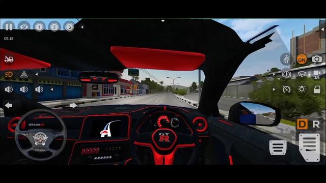 NISSAN GT-R Mod Download in Bussid - Bus Simulator Indonesia - Gameplay