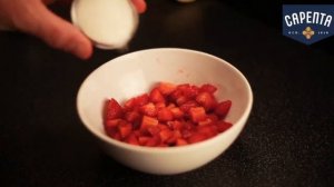 Вареники с клубникой