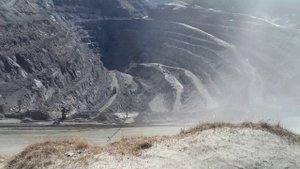 Мурманская область Карьер и Белаз )