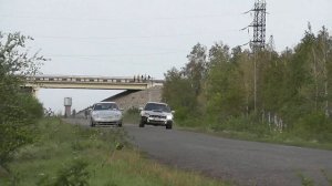 Гонка на 400м Солярис 140лс .Турбо 12ка 300лс.Субару 250лс.