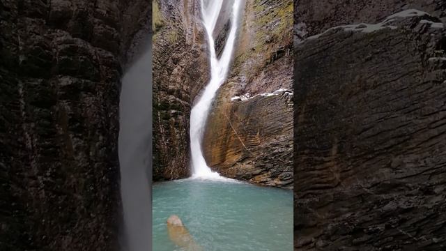 Ореховский водопад. Сочи. 18.02.2023