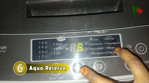 LG top load washing machine  programming options uses in Telugu | vishwak tv | Washing machine